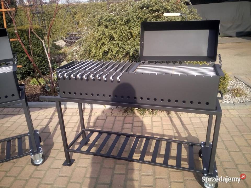 grill na szaszłyki szampury szampur blacha 5 mm Grillowanie Damasławek sprzedam