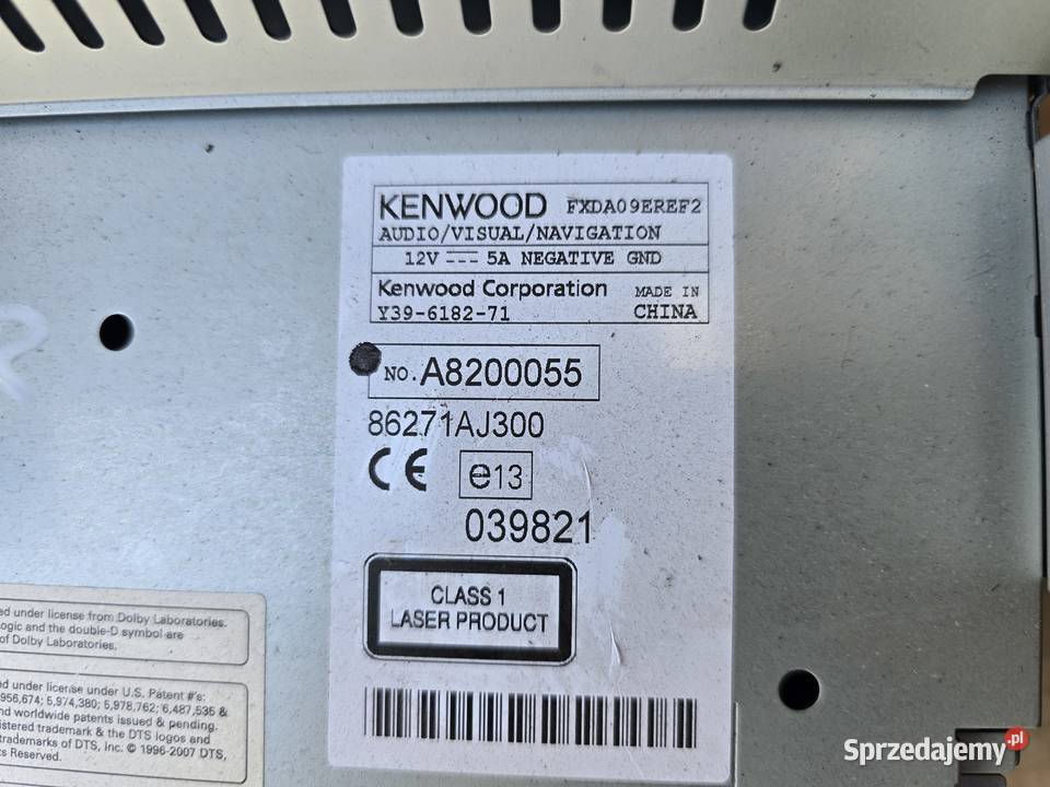 Subaru Outback IV BR radio ekran nawigacja dolnośląskie sprzedam