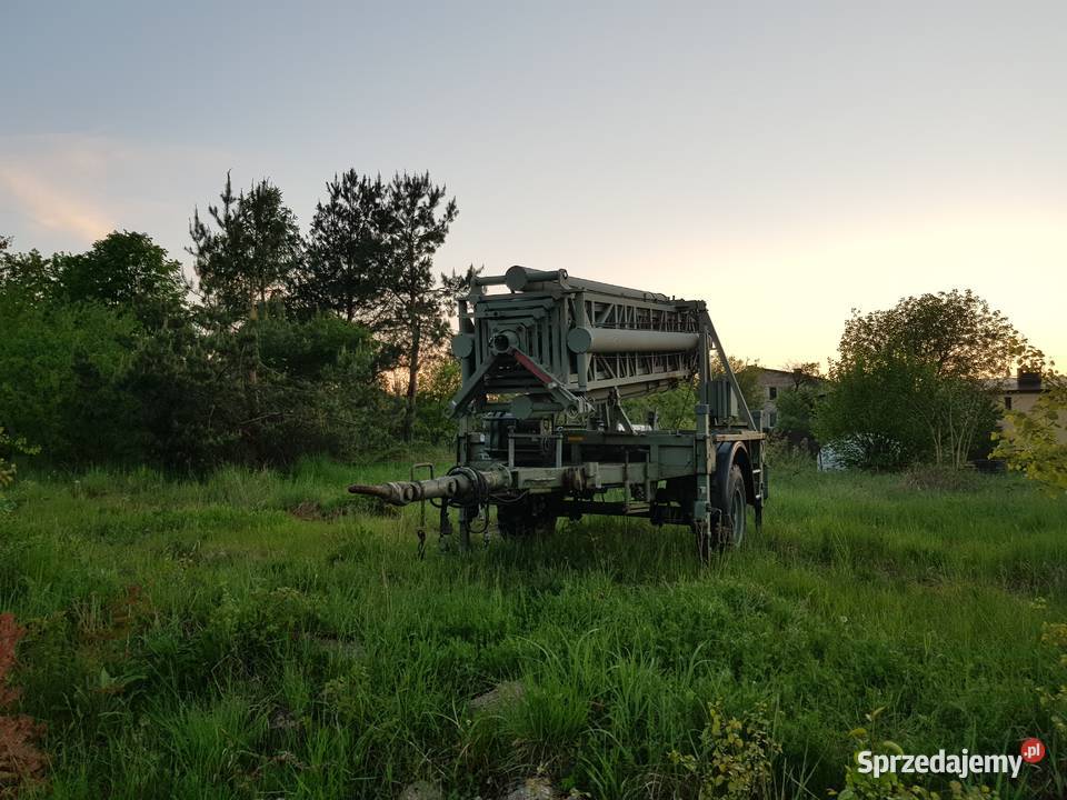 Przestawny maszt wojskowy o wysokości 25m śląskie Lubliniec
