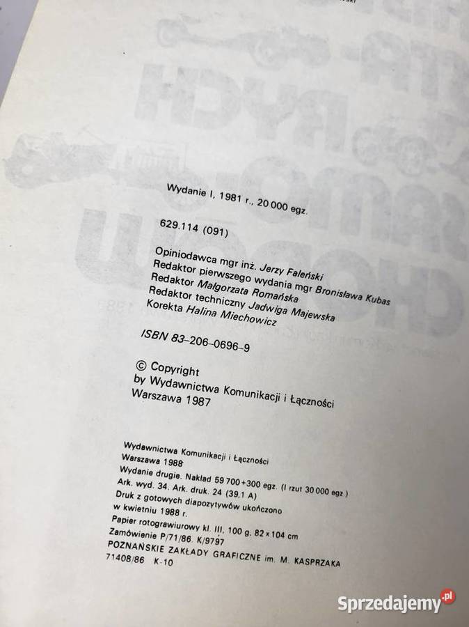 HISTORIA STARYCH SAMOCHODÓW 1981 Rybnik sprzedam