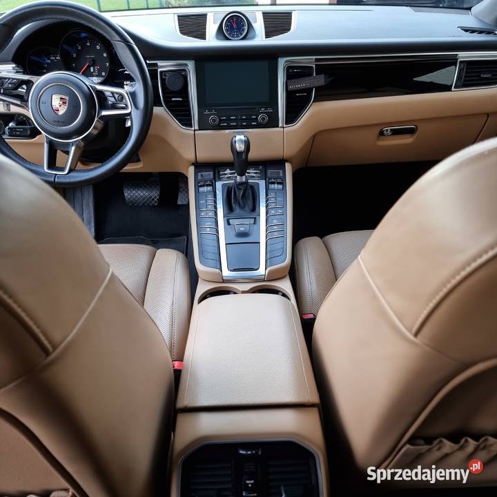 2017 Porsche Macan 20 benzyna złoty Kraków