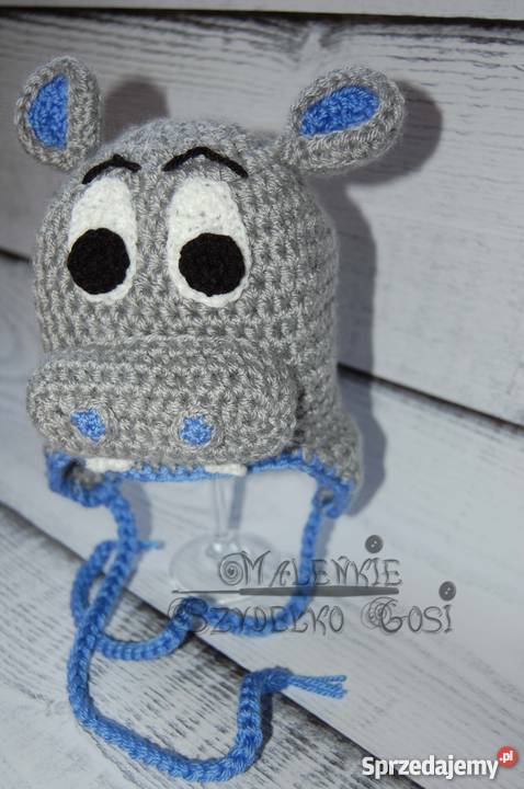 czapki dzieci szydełko rękodzieło