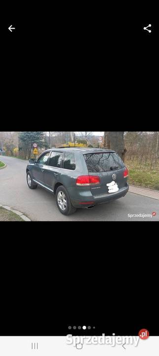 Zamiana Touareg 42MPI V8 310 GAZ 4x4 Zamienię Rok produkcji 2004 Kamienna Góra