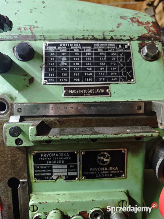 Frezarka wiertarka ALG100