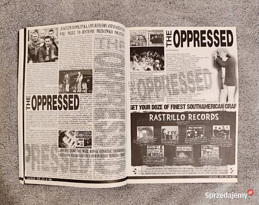 Garaż 24 2006 Fanzine punk oi hc reggae ska Rok wydania 2006 śląskie
