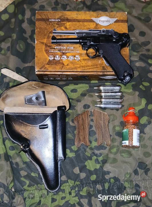 Wiatrówka UMAREX LEGENDS P08 Luger blow back sprzedam
