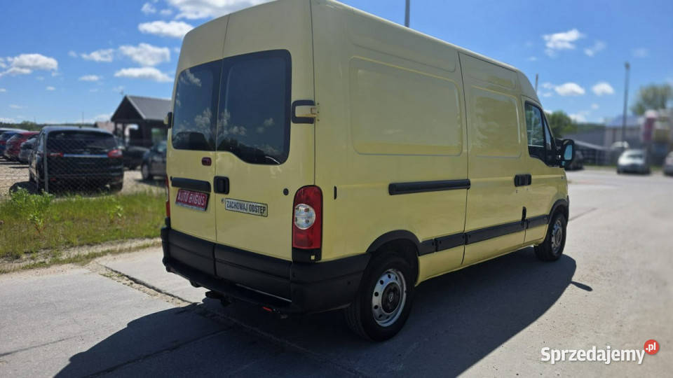 Opel Movano zarejestrowany nowy przegląd i nieuszkodzony Lębork