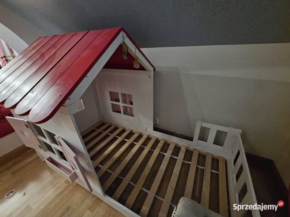 Łóżko domek Księżniczki 190 90 wyjątkowy model Zagościniec