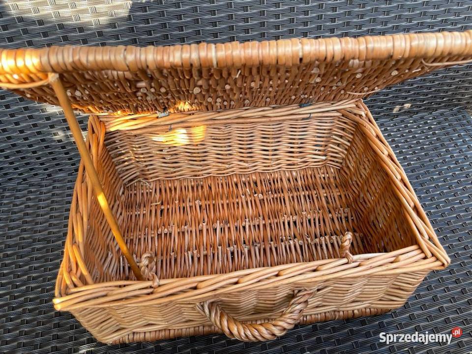 Kosz piknikowy wiklinowy małopolskie Kraków