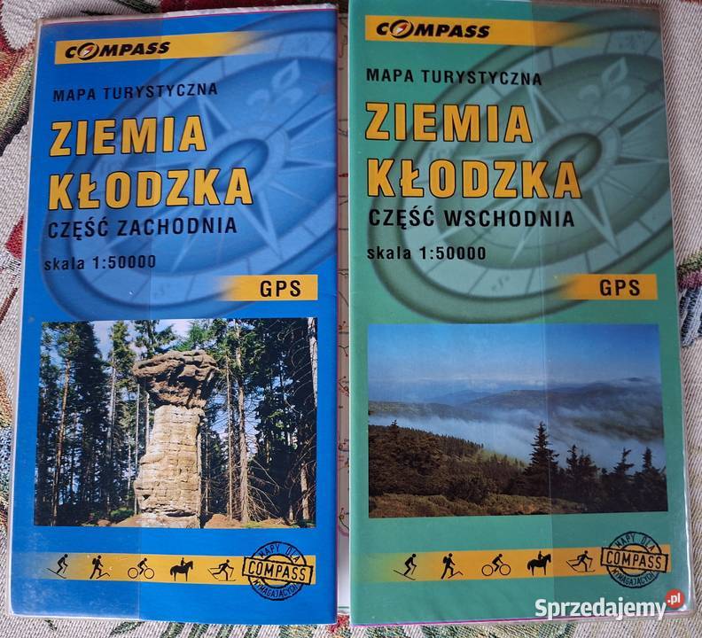 Ziemia Kłodzka Compass 150 000 mapa turystyczna Kraków sprzedam