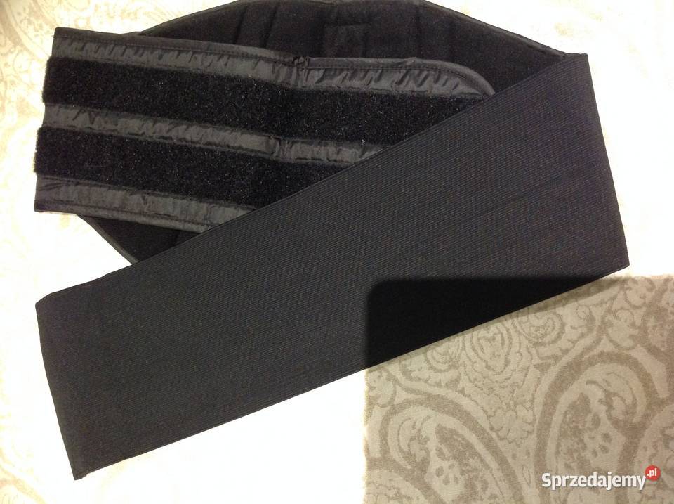 Czarny Pas Lędźwiowy MXL NOWY Nowa Sól