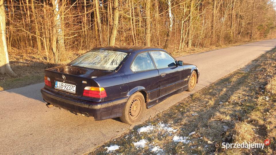 Bmw e36 coupe 16 lpg Krzywda