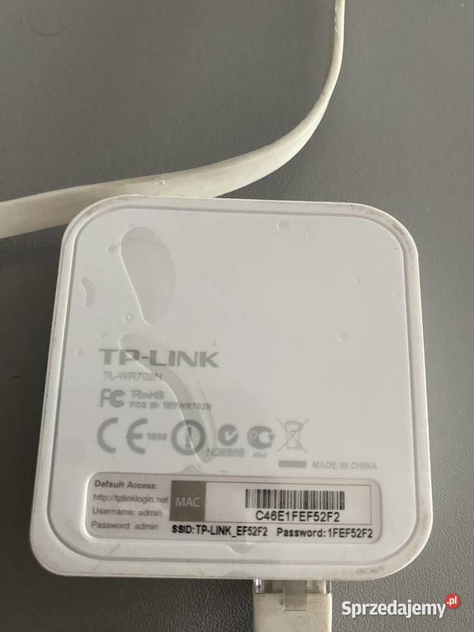 Router TPLink TLWR702N mały małopolskie sprzedam