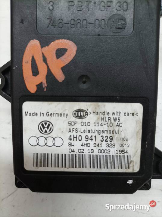 PRZETWORNICA XENON 4H0941329 Skoda Superb III Przetwornice świętokrzyskie sprzedam