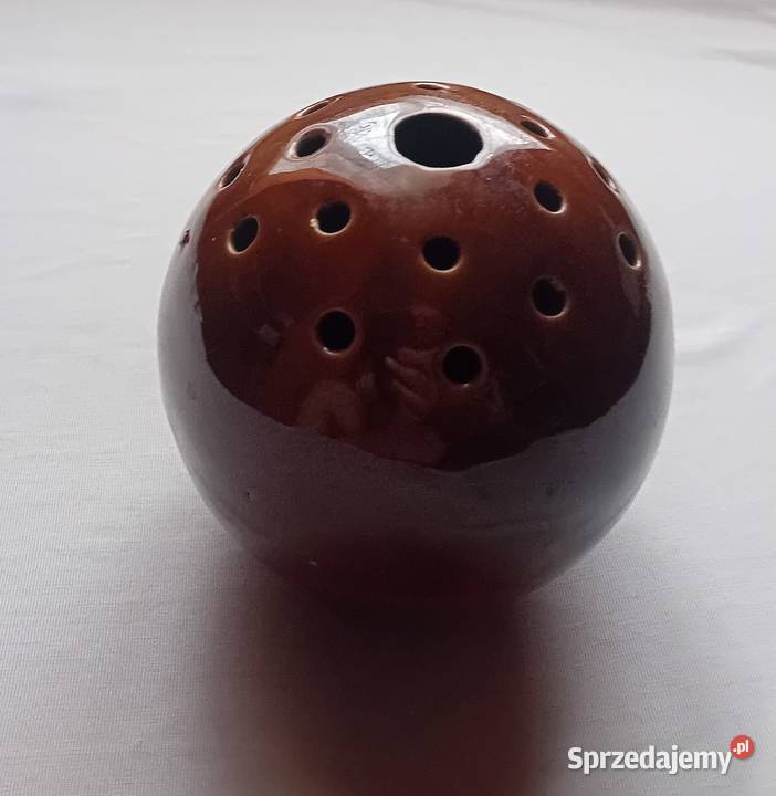 Ikebana w formie kuli PRL Koźminek