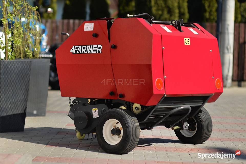 Mini prasa zwijająca do bel MRB 85 4FARMER nieuszkodzony Tajęcina
