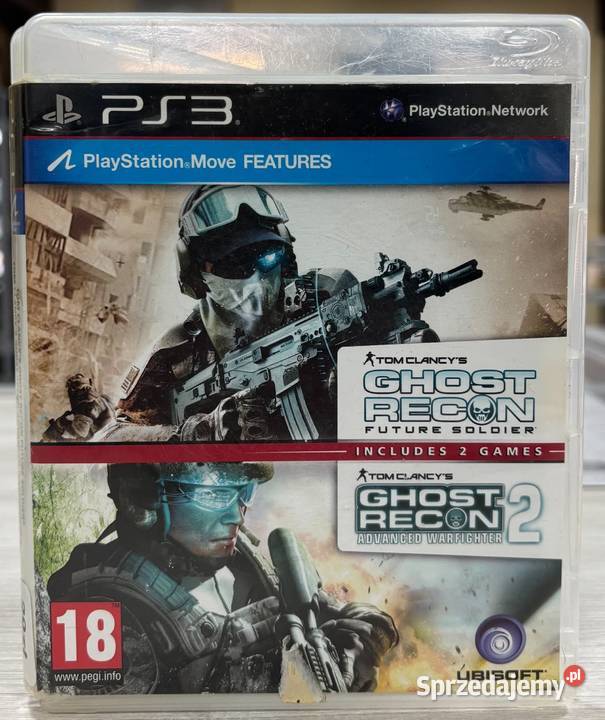 Gra 3 Ghost Recon 12 2w1 Kultura i Rozrywka warmińsko-mazurskie Elbląg