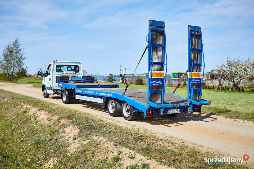 Iveco 40C17 Naczepa Niskopodwoziowa Blomenrhr 90000km Chojnice
