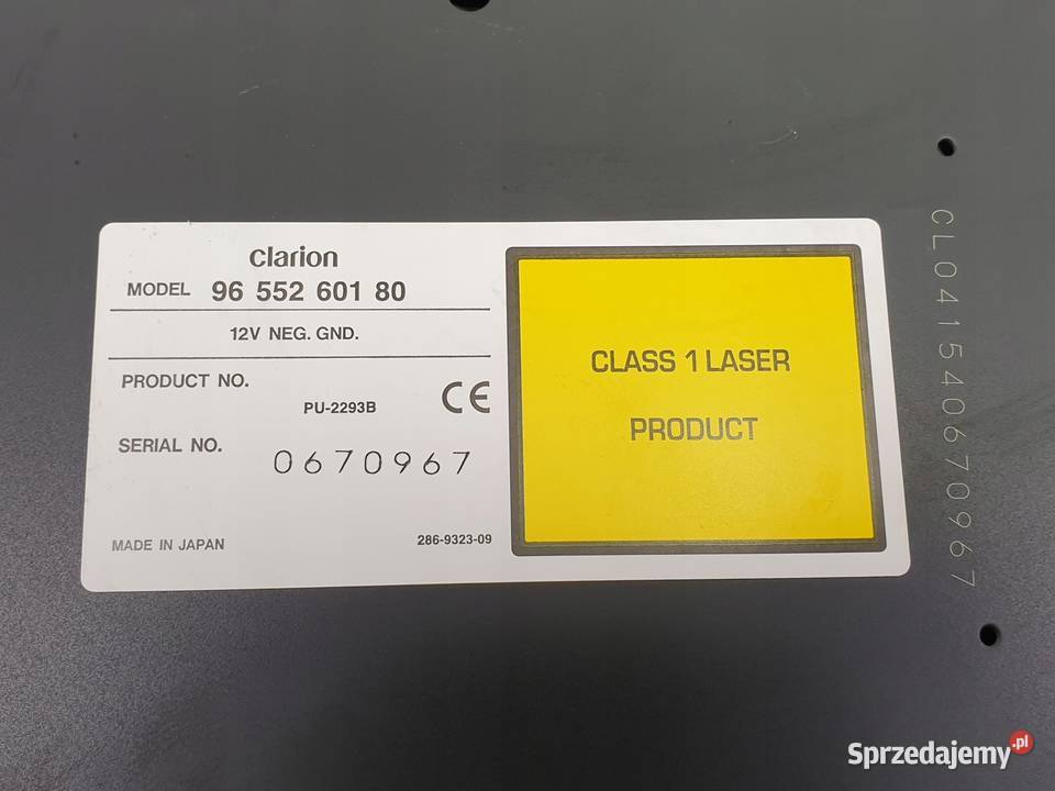 Lancia Phedra 22 JTD ZMIENARKA CD 9655260180 Rudka sprzedam