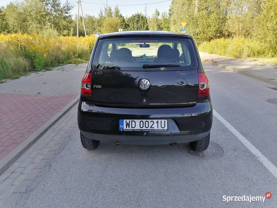 VW Fox 1255Sprawny zadbany do jazdyKlima CD sprzedam