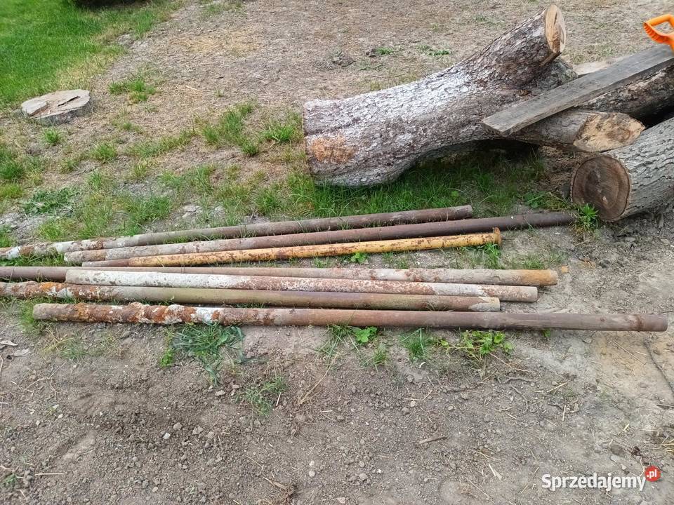 Rury stalowe słupki ogrodzeniowe fi 50 mm Przeworsk