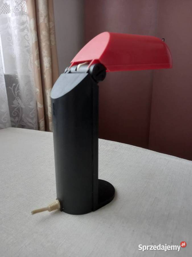 Lampka biurkowa z PRLu