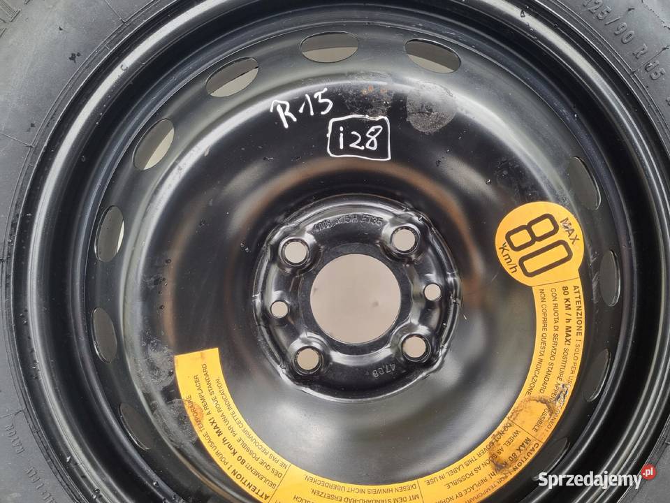 KOŁO DOJAZDOWE Fiat Alfa Romeo Mito dojazdówka Chełm