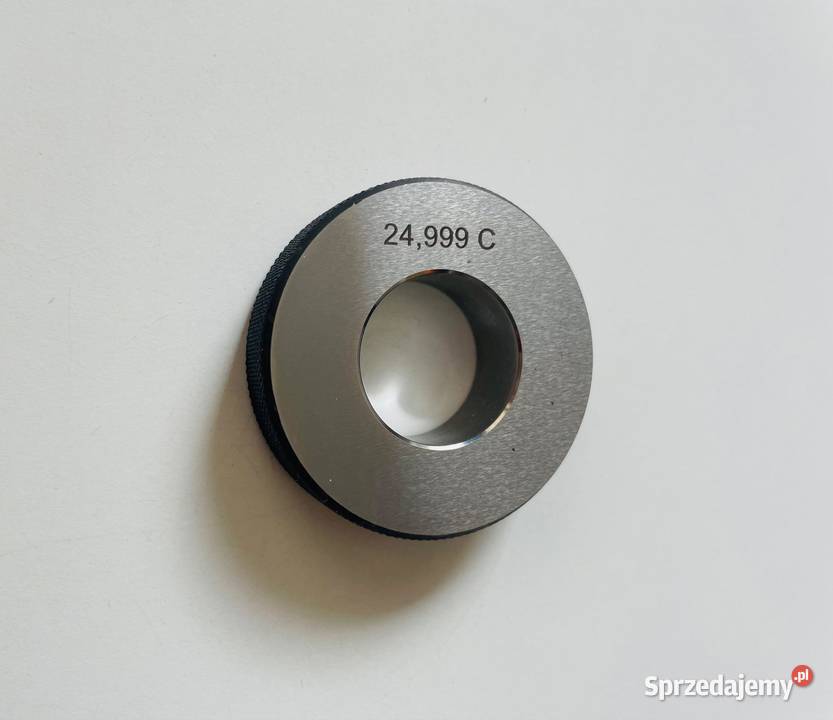Pierścień wzorcowy DIN 2250 25 mm C SARTORIUS Produkcja łódzkie