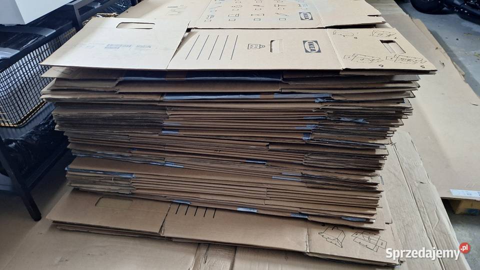 Kartony do pakowania remont przeprowadzka Ikea