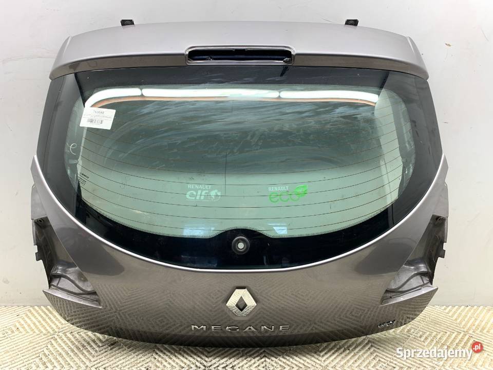 KLAPA TYŁ RENAULT MEGANE III Hatchback GRIS