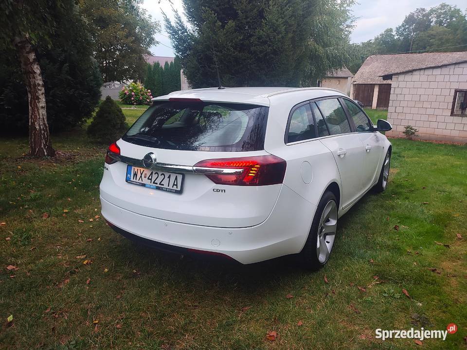 OPEL INSIGNIA A LIFT 20 CDTi 170 2014 Manual Insignia Wiślica