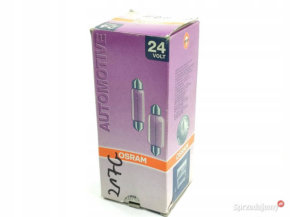 ŻARÓWKA KOMPLET 10 OSRAM 24V SV858 18W 6480