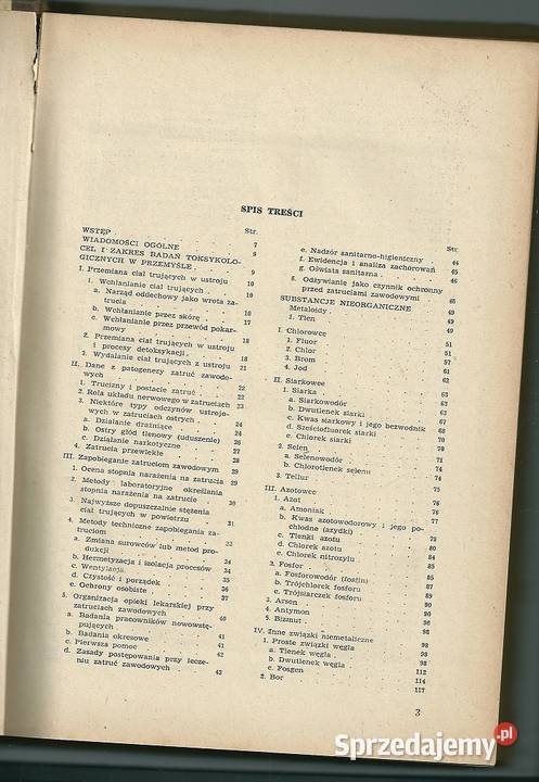 Toksykologia przemysłowa EPaluch1954 Łódź sprzedam