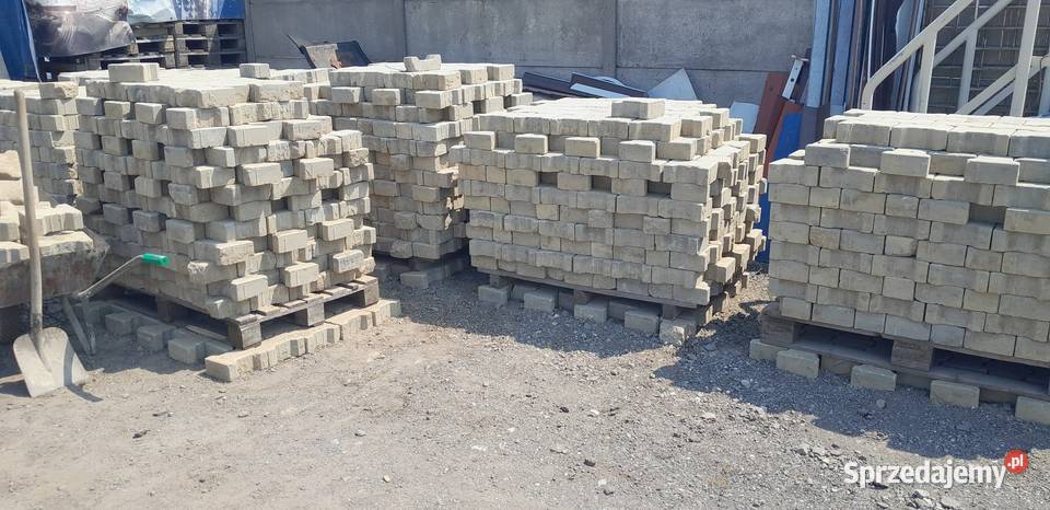 Kostka brukowa podwójne T śląskie sprzedam