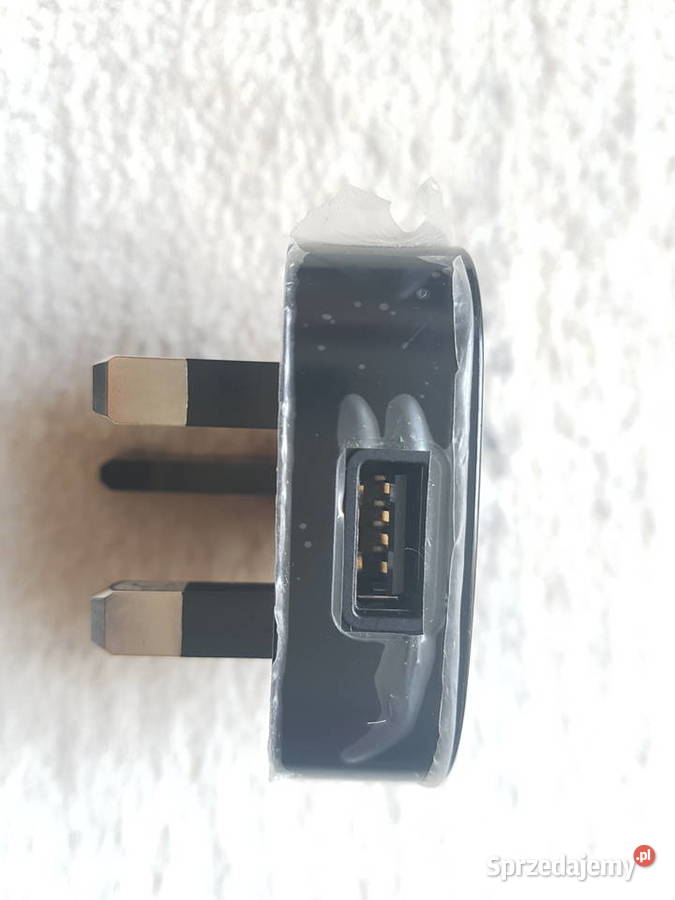 ŁADOWARKA SIECIOWA USB ANGIELSKA UK ZASILACZ FV Elektronika sprzedam