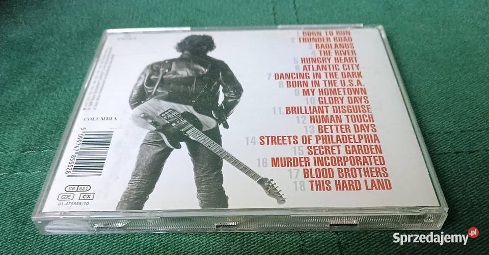 Bruce Springsteen Greatest Hits Zbylitowska Góra