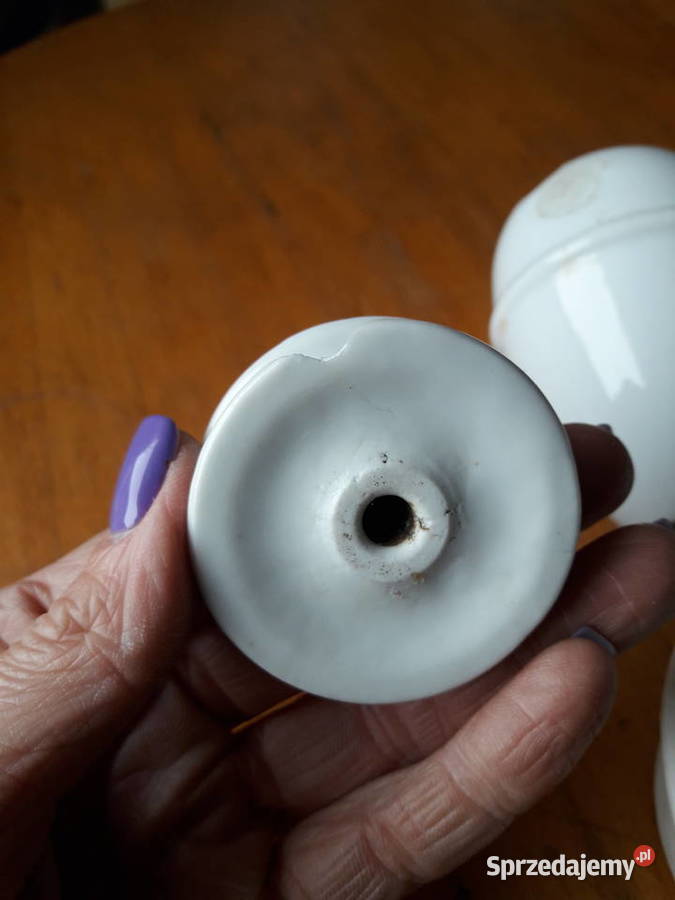 Stara przeciwwaga zawiesie do lampy porcelanowe Gdynia