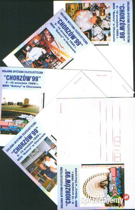 Kartki okol 5 KWF Chorzów 99 1999