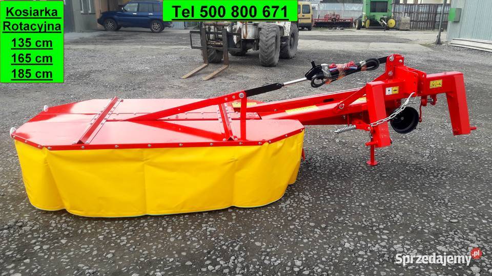 Kosiarka Rotacyjna 135 165 185 210 Rozkładana nieuszkodzony Siedlce