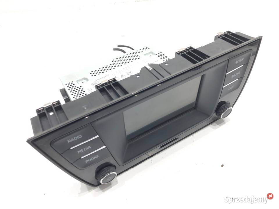 RADIO SKODA FABIA III 6V0035871D ODTWARZACZ