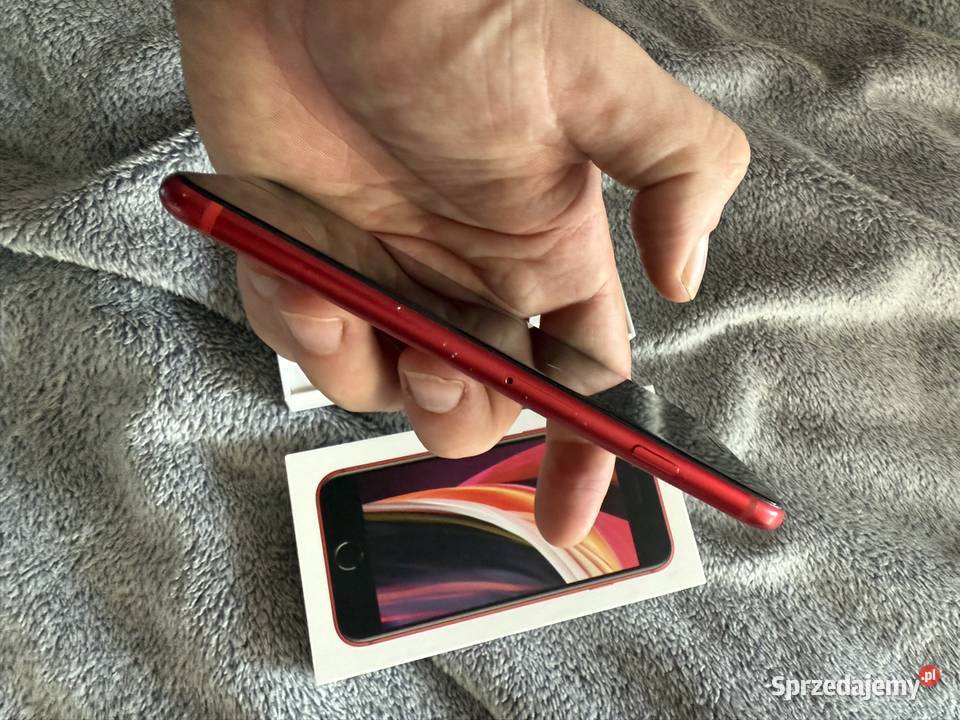 iPhone SE 2020 128 GB czerwony 100 sprawny