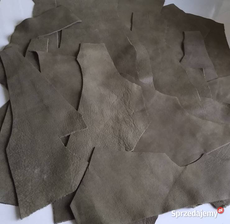 Skóra 610 g Licowa Galanteryjna Włoska Zielony