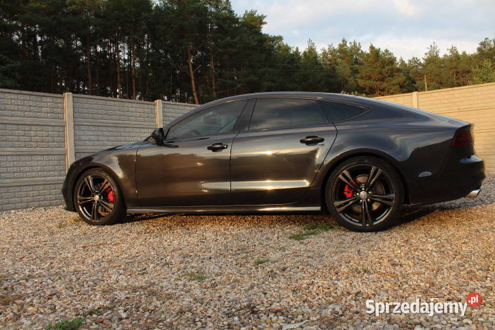 Audi a7 30 Tdi Quattro S7 Przepiękna 3x S line aluminiowe felgi Sulechów sprzedam