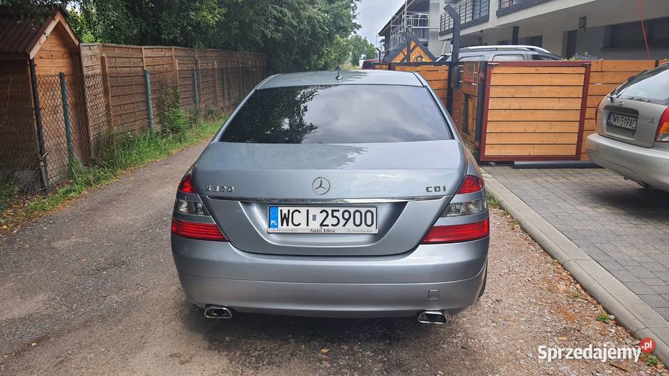 MercedesBenz Klasa S 320 CDI DPF 7GTRONIC 2987cm3 mazowieckie Błonie sprzedam