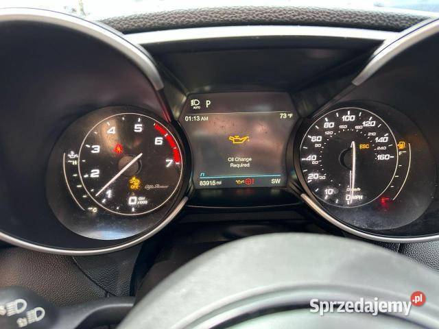 ALFA ROMEO GIULIA produkcji 2020 z USA uszkodzony Warszawa