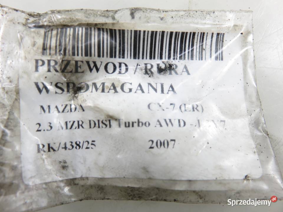 PRZEWÓD WSPOMAGANIA MAZDA CX7 23 Turbo małopolskie