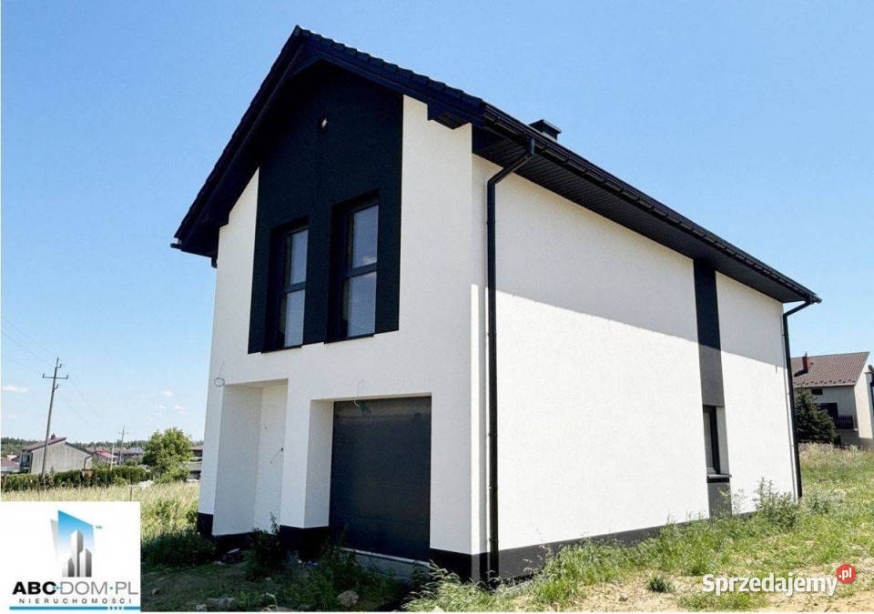 Szarów nowy dom z garażem działka 587m2