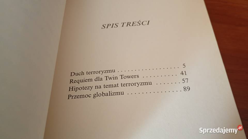 Duch terroryzmu requiem Twin Towers Jean Gdańsk