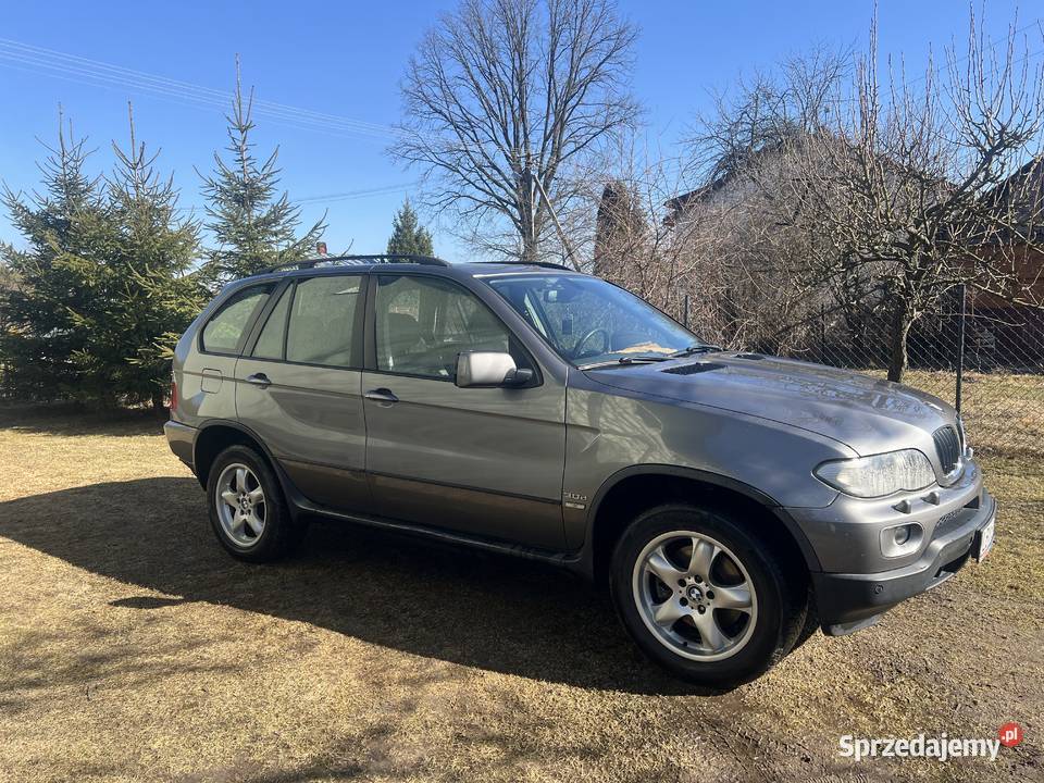 BMW X5 2005 manual nieuszkodzony