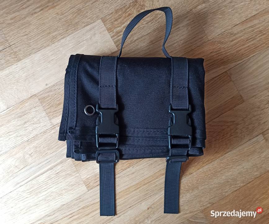 Mata strzelecka czarna myśliwska składana 198 x Sporty strzeleckie i myślistwo podlaskie Białystok